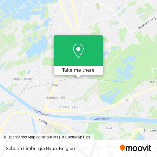 Schoon Limburgia Bvba map