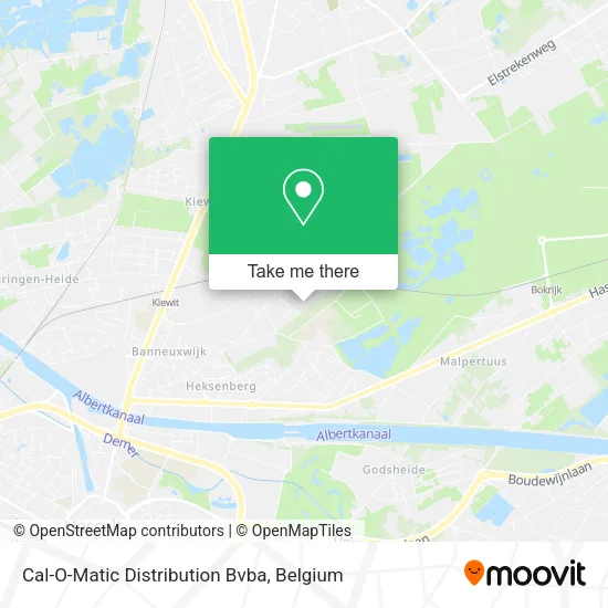 Cal-O-Matic Distribution Bvba plan