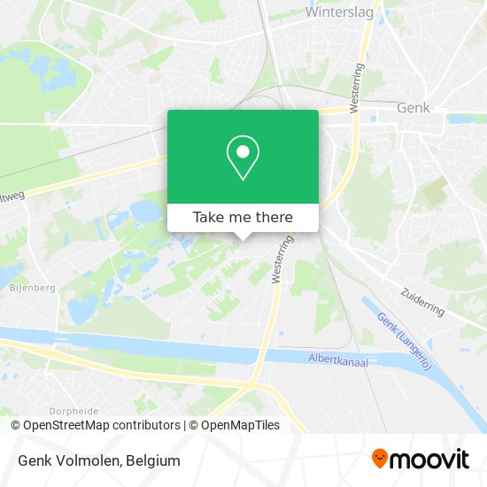 Genk Volmolen map