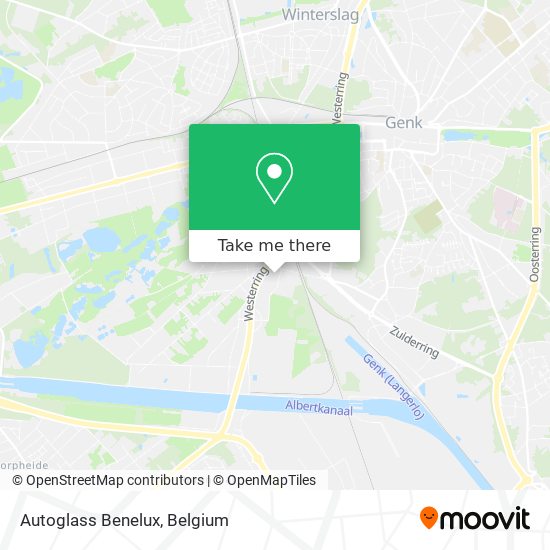 Autoglass Benelux map