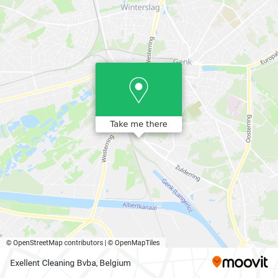 Exellent Cleaning Bvba map