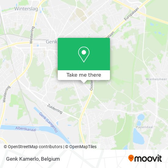 Genk Kamerlo map