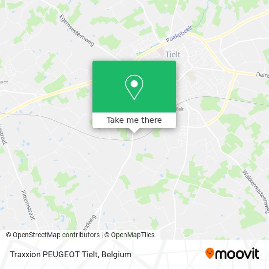 Traxxion PEUGEOT Tielt map