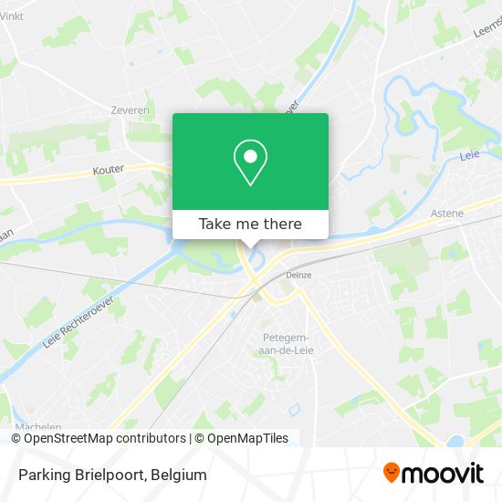 Parking Brielpoort map