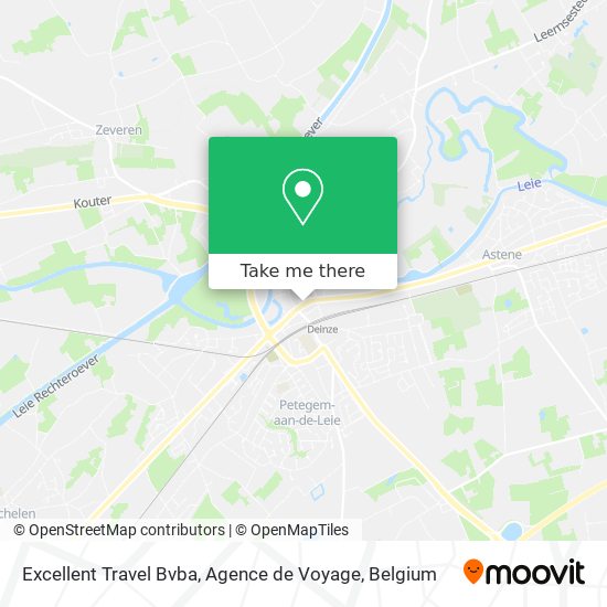 Excellent Travel Bvba, Agence de Voyage map
