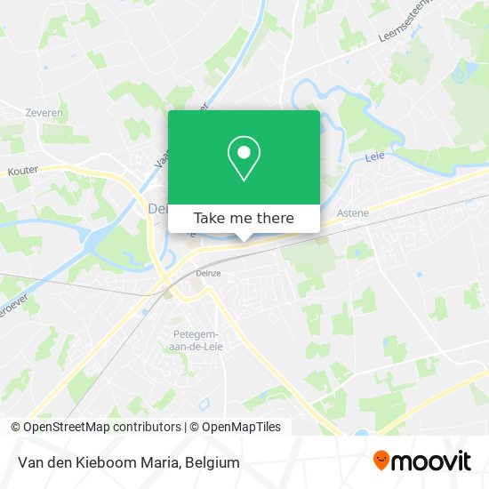 Van den Kieboom Maria map