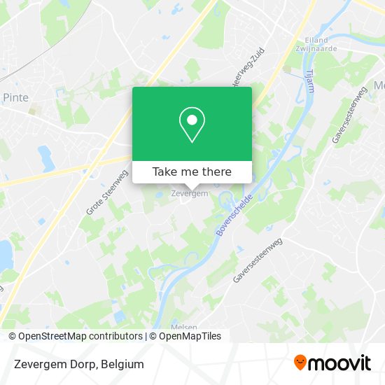 Zevergem Dorp plan