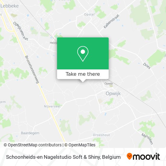 Schoonheids-en Nagelstudio Soft & Shiny map