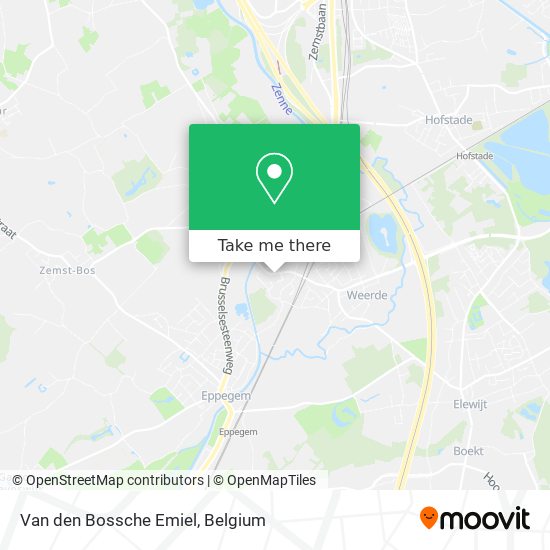 Van den Bossche Emiel map