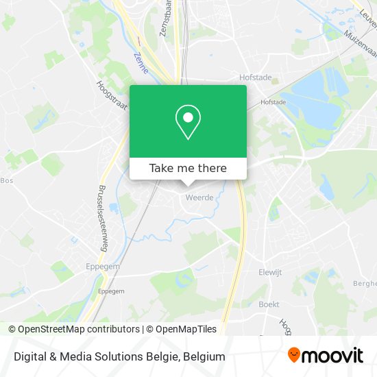 Digital & Media Solutions Belgie map