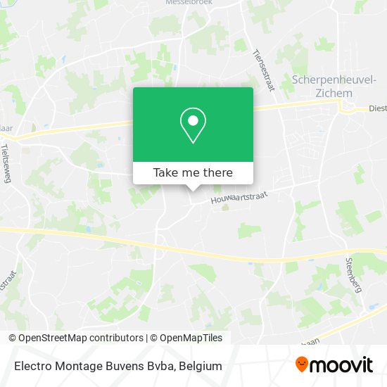 Electro Montage Buvens Bvba map
