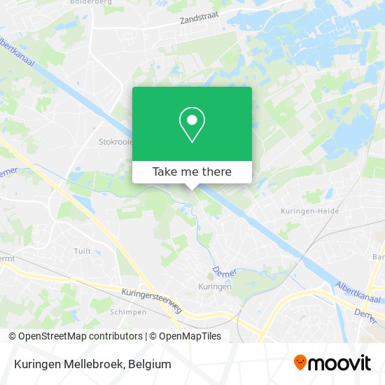 Kuringen Mellebroek map