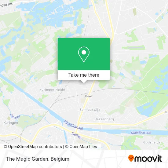 The Magic Garden map