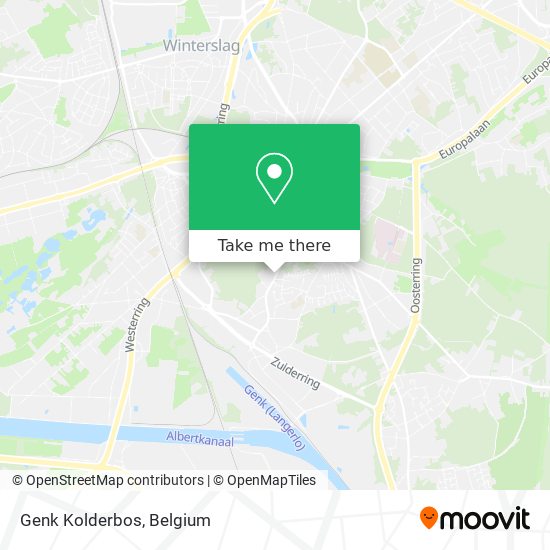 Genk Kolderbos plan