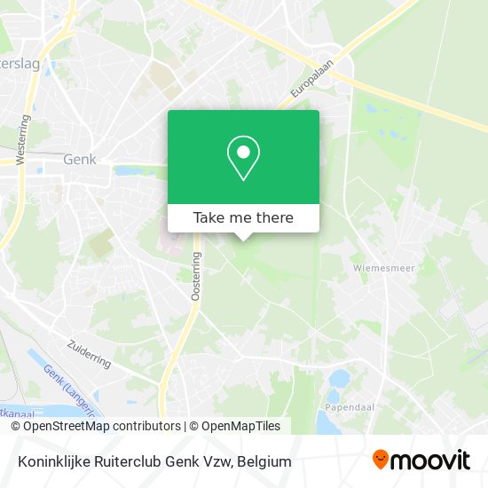 Koninklijke Ruiterclub Genk Vzw map