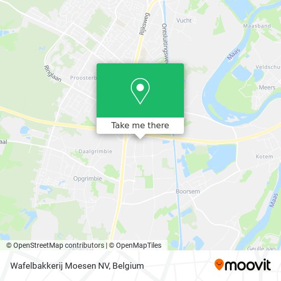 Wafelbakkerij Moesen NV map