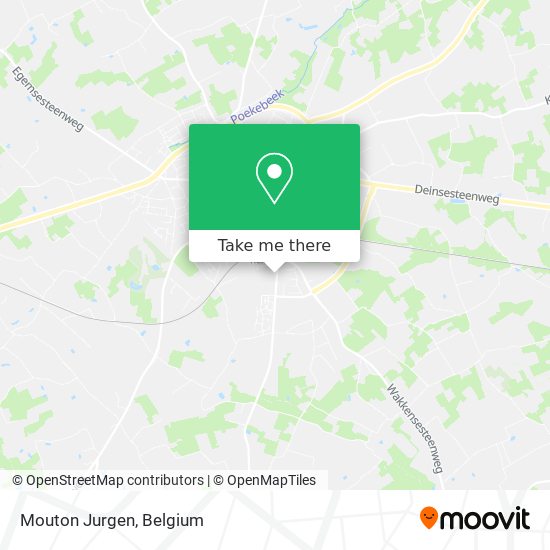 Mouton Jurgen map