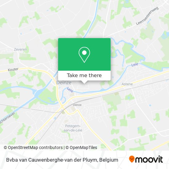 Bvba van Cauwenberghe-van der Pluym map