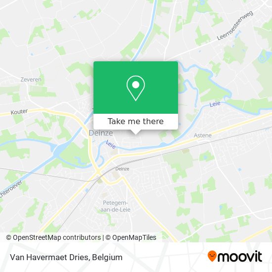 Van Havermaet Dries map