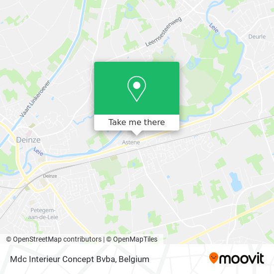 Mdc Interieur Concept Bvba map