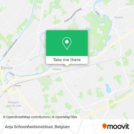 Anja Schoonheidsinstituut map