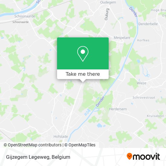 Gijzegem Legeweg plan