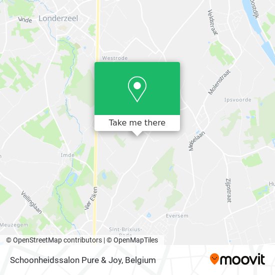 Schoonheidssalon Pure & Joy plan