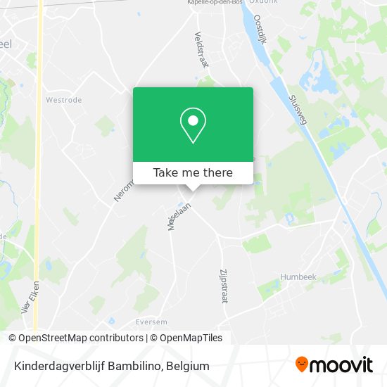 Kinderdagverblijf Bambilino map