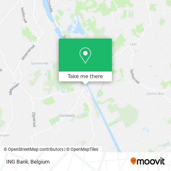 ING Bank map