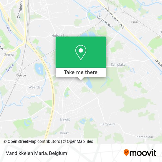 Vandikkelen Maria plan