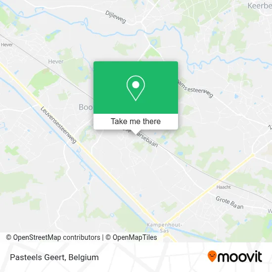 Pasteels Geert map