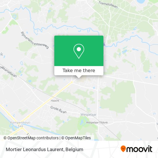 Mortier Leonardus Laurent map