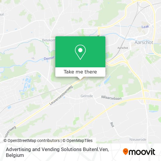 Advertising and Vending Solutions Buitenl.Ven map