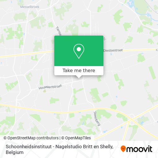 Schoonheidsinstituut - Nagelstudio Britt en Shelly map