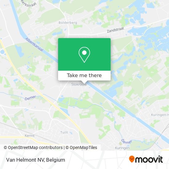Van Helmont NV map