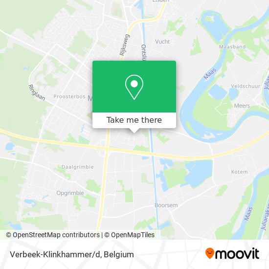 Verbeek-Klinkhammer/d map