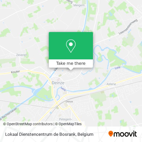 Lokaal Dienstencentrum de Bosrank plan