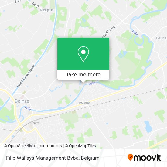 Filip Wallays Management Bvba map