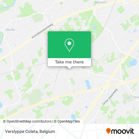 Verslyppe Coleta map