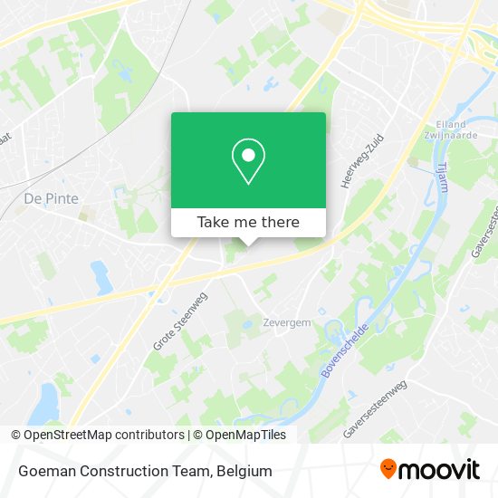 Goeman Construction Team map