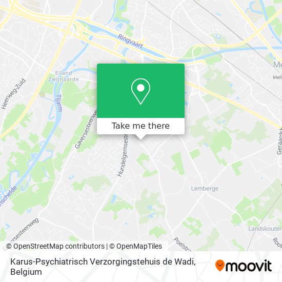 Karus-Psychiatrisch Verzorgingstehuis de Wadi plan