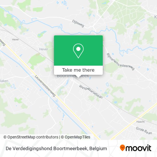 De Verdedigingshond Boortmeerbeek map