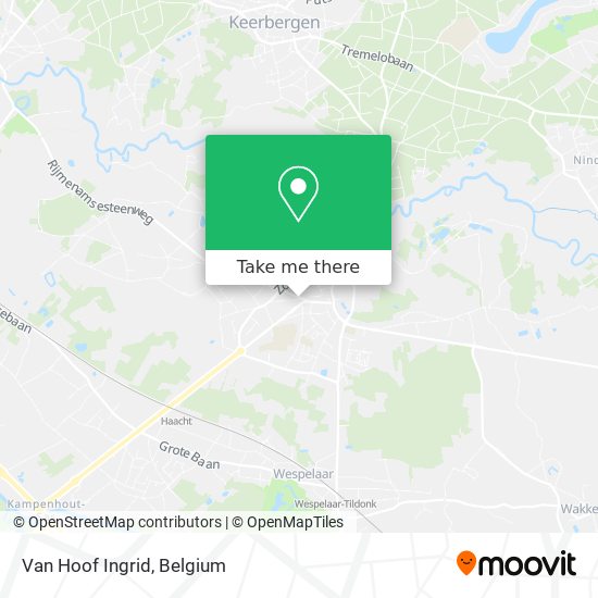 Van Hoof Ingrid map