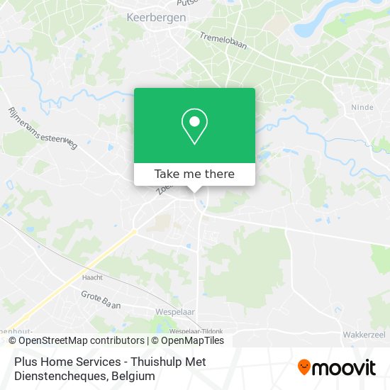 Plus Home Services - Thuishulp Met Dienstencheques map