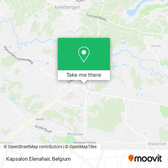 Kapsalon Elenahair map