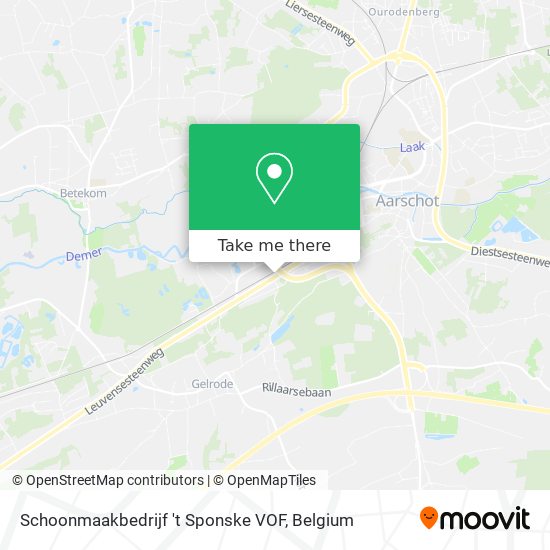 Schoonmaakbedrijf 't Sponske VOF map