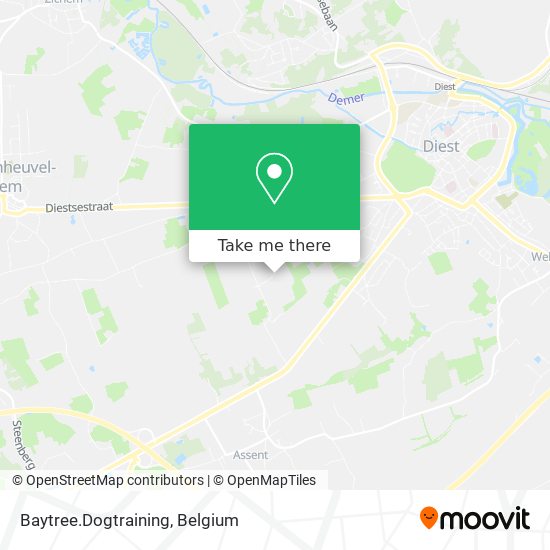 Baytree.Dogtraining map