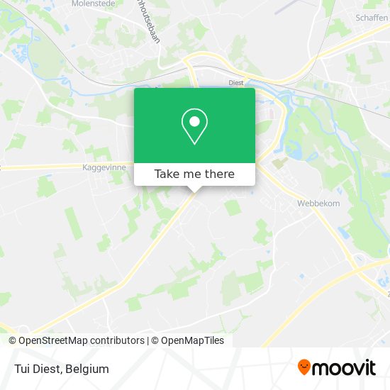 Tui Diest map