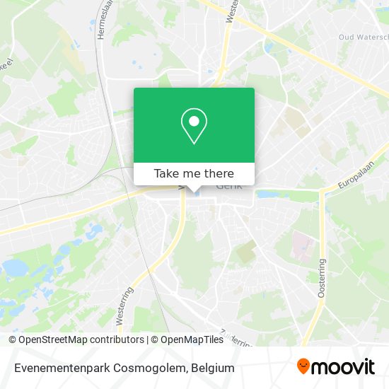 Evenementenpark Cosmogolem map