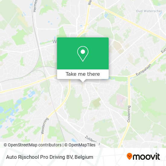 Auto Rijschool Pro Driving BV map